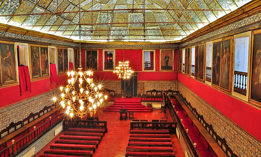 Sala dos Capelos da Universidade de Coimbra