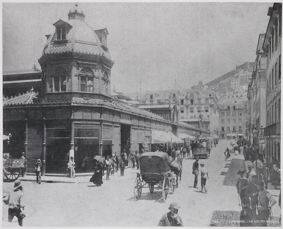 Praça da Figueira no século XIX