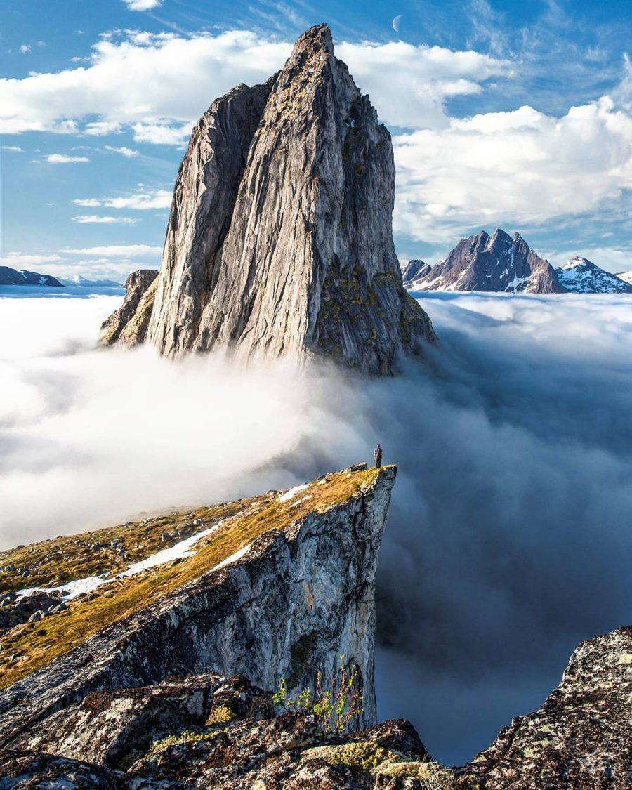 Fundo Trollstigen Mountain Road Na Noruega Europa Escandinávia 13