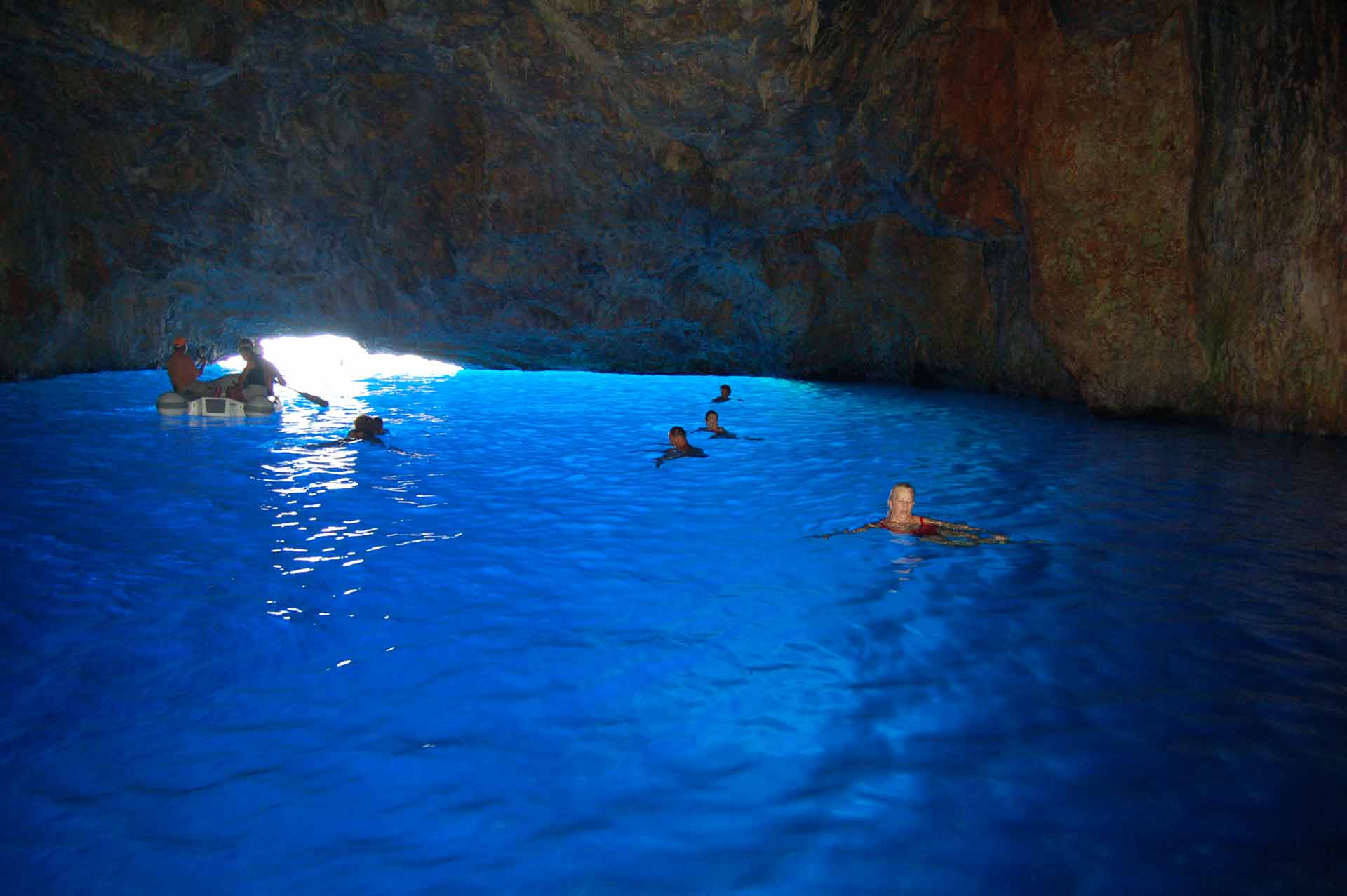 Blue Cave, Grécia