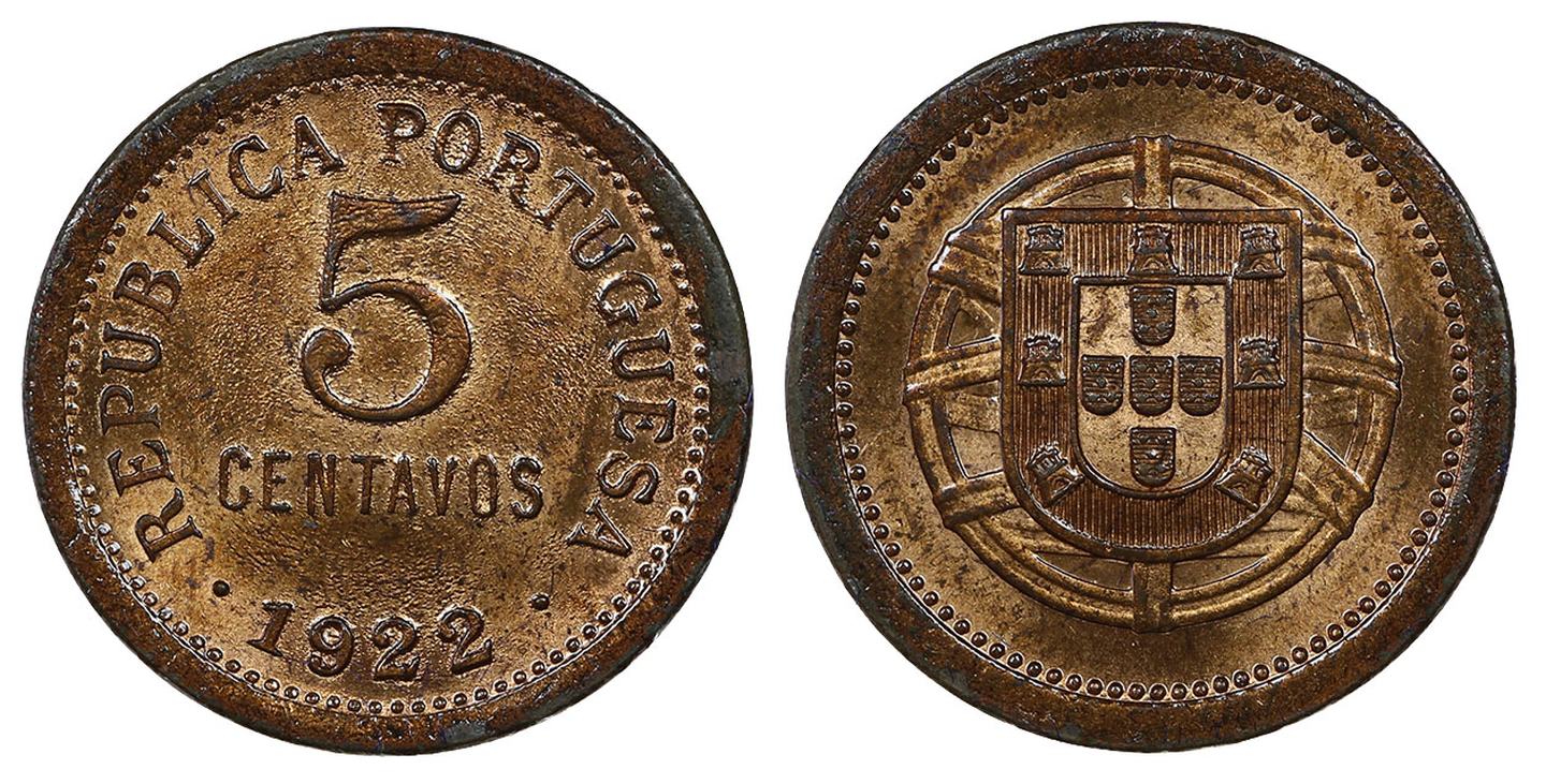 5 centavos de 1922