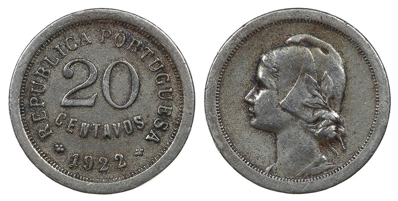 20 centavos de 1922