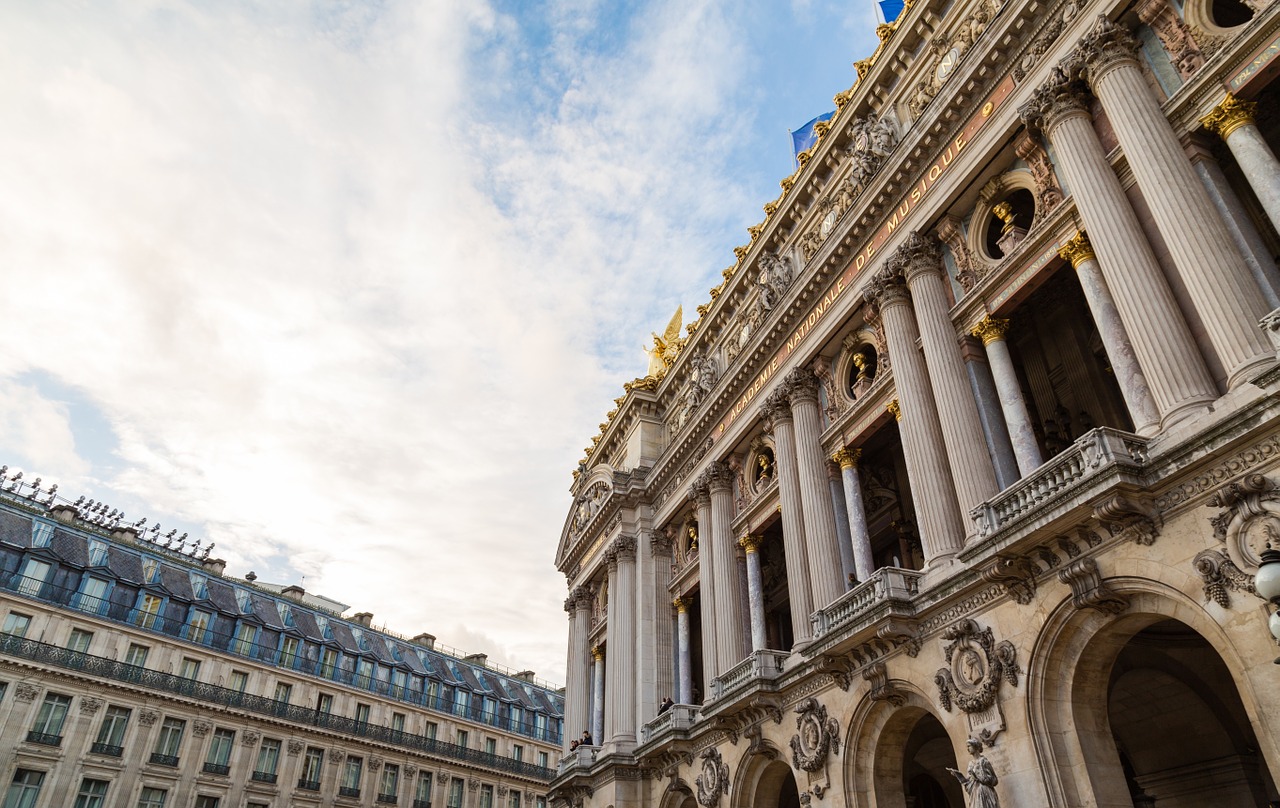 Palais Garnier e a biblioteca-museu da Ópera Garnier