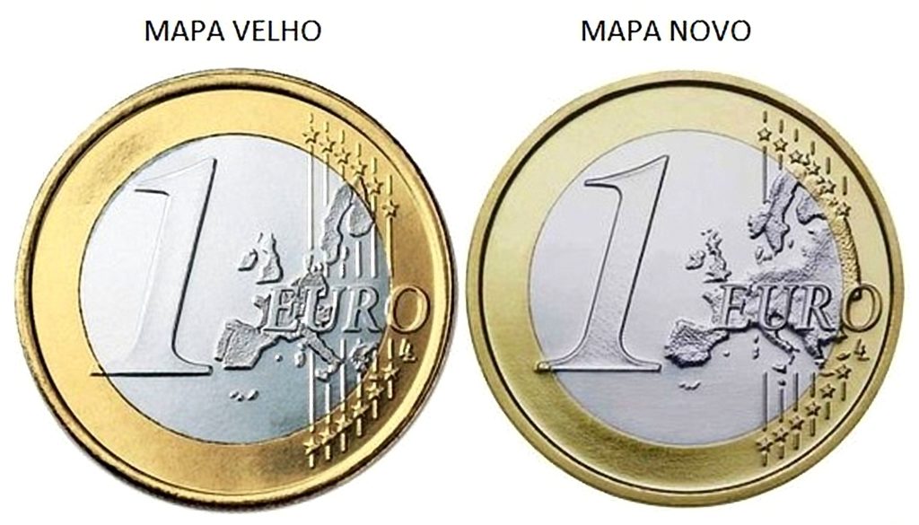 Portugal (2008 "Moeda com erro"): 105 euros