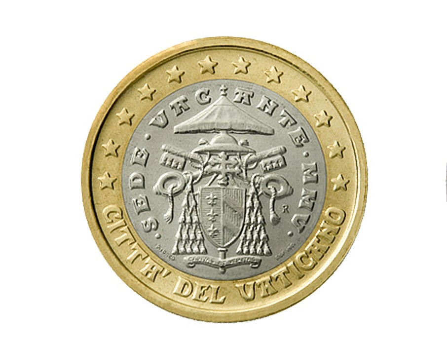 Vaticano (2005 "Sede vacante"): 94 euros