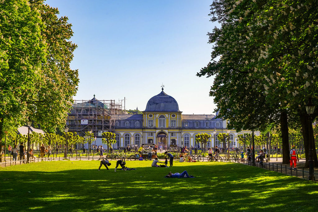 Jardines Botánicos de Bonn y el Palacio Poppelsdorf