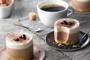 Cheesecake de café