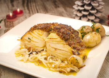 Bacalhau assado no forno