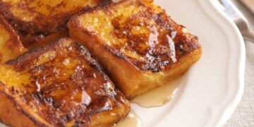 Rabanadas com calda de mel