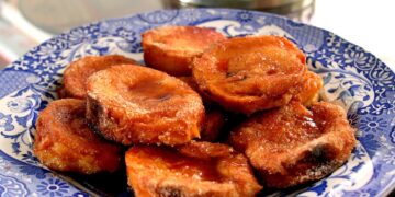 Rabanadas com vinho do Porto