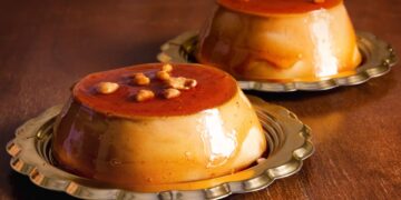 Pudim de café com gelatina