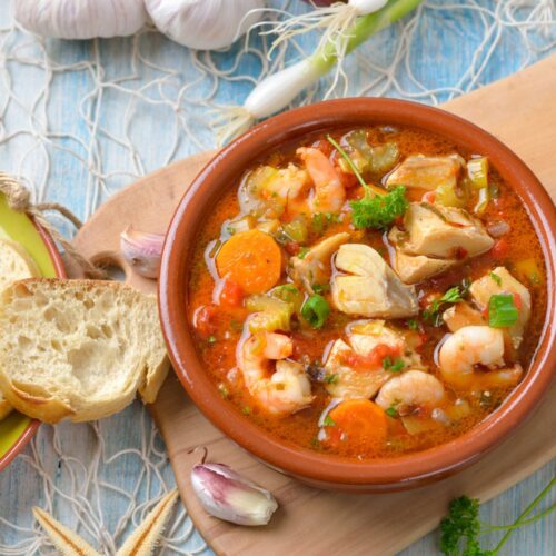 Sopa de peixe à Pescador