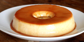 Pudim de leite condensado no forno