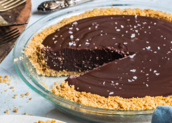 Tarte de chocolate e leite condensado