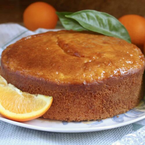 Bolo de laranja sem ovos