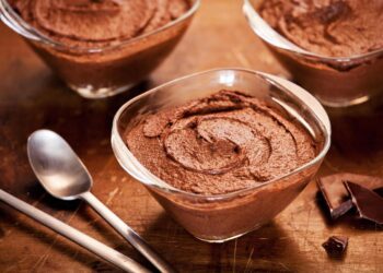 Mousse de chocolate caseira