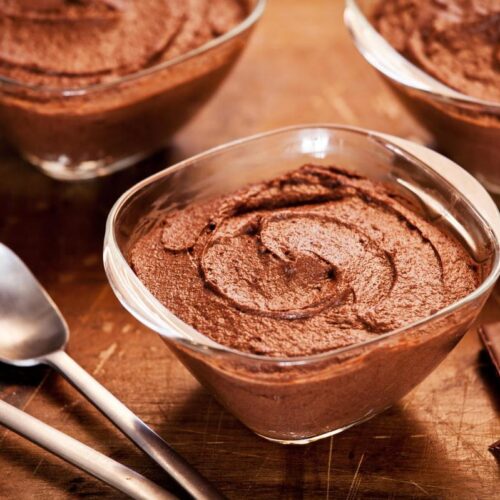 Mousse de chocolate caseira