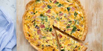 Quiche de fiambre