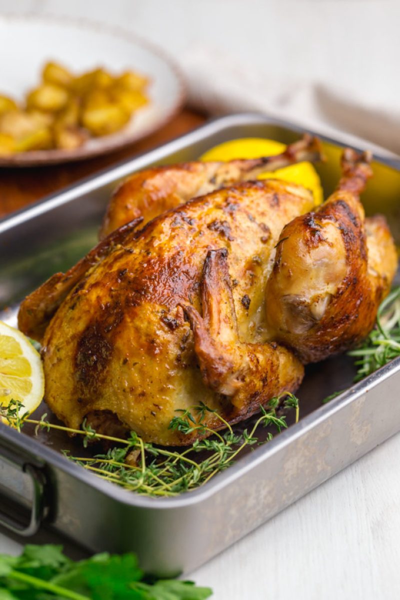 Frango assado no forno | VortexMag