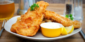 Filetes de pescada fritos