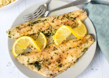 Filetes de pescada grelhados