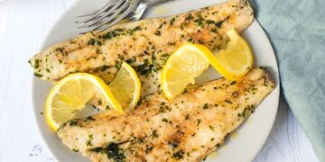 Filetes de pescada grelhados