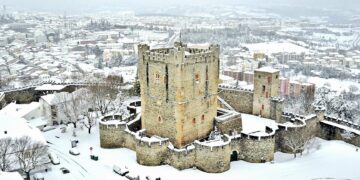 neve em Portugal