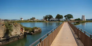 Passadiços perto de Lisboa