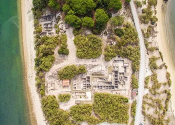 Ruínas romanas de Tróia