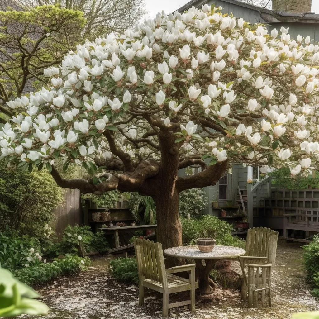 Magnólia-estrela (Magnolia stellata)