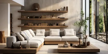 decoração de salas minimalistas e modernas