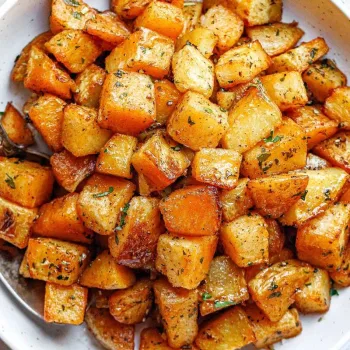 Batatas assadas no forno