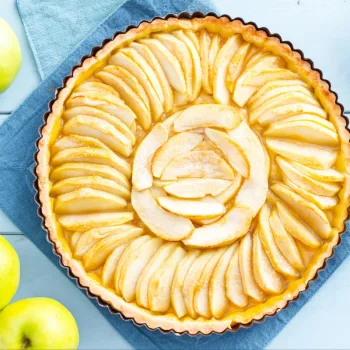 Tarte de maçã à moda antiga