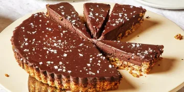 Tarte cremosa de chocolate