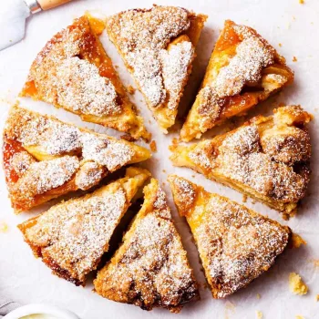 Bolo de maçã à antiga