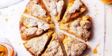 Bolo de maçã à antiga