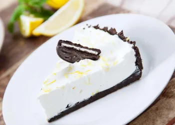Tarte de lima e Oreo