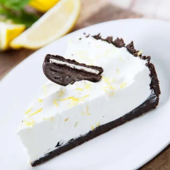 Tarte de lima e Oreo