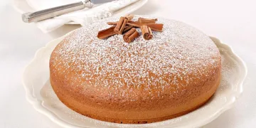 Bolo de canela e erva doce