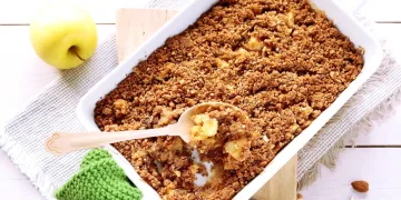 Crumble de maçã