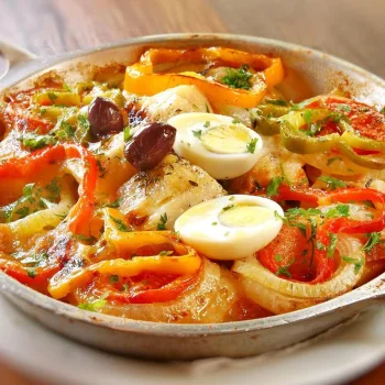 Bacalhau no forno à Portuguesa