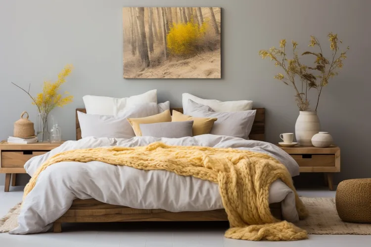 decoração do quarto de hóspedes
