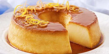 Pudim de laranja à moda antiga