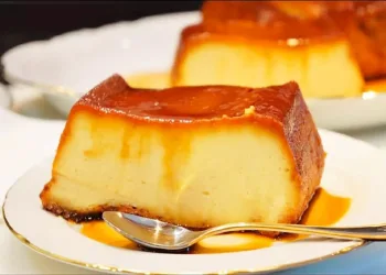 Pudim de pão cremoso