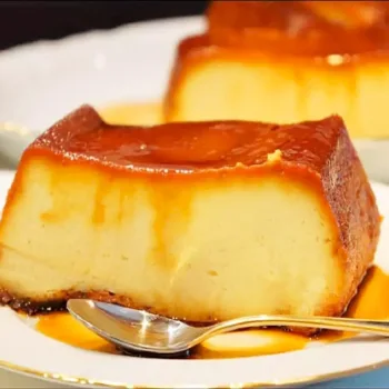 Pudim de pão cremoso