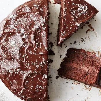 Bolo de chocolate e coco