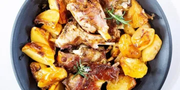 Cabrito assado no forno à padeiro