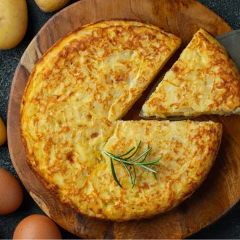 Tortilha de batatas à Espanhola