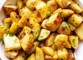 Batatas assadas no forno com alecrim