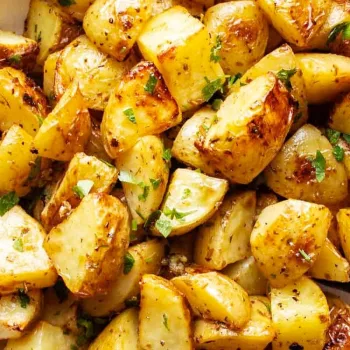 Batatas assadas no forno com alecrim